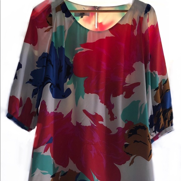 Tibi New York Floral Dress EUC Size 6 Retail $395 - Picture 4 of 7